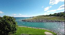 Protected Lake Michigan dock