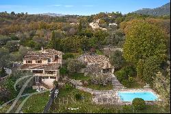 Roquefort Les Pins - Price decrease - Stone built Mas with independent 2 bedrooms apartmen