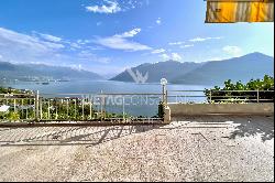 Brissago: modern villa with large terraces & outdoor pool for sale