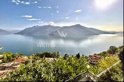 Brissago: modern villa with large terraces & outdoor pool for sale