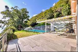 Brissago: modern villa with large terraces & outdoor pool for sale