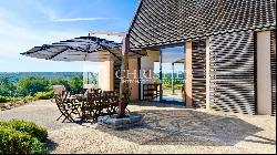 Beautiful architect's house with stunning views Dordogne