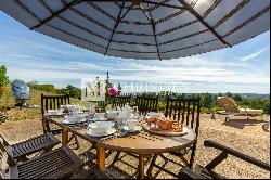 Beautiful architect's house with stunning views Dordogne