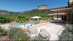 New rustic finca with amazing mountain views for sale in Alaro, , Alaro 07340