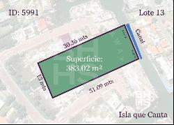 5991-Land for Sale in Residential Isla Dorada Cancun Singing Isl, Cancun 77500