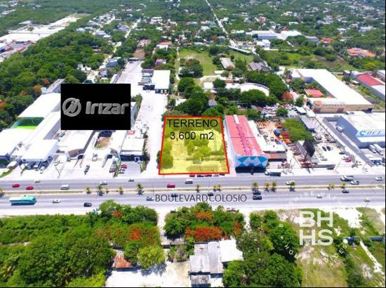 5889Land for Sale Prolongación La Luna Avenue Cancun, Cancun 77560