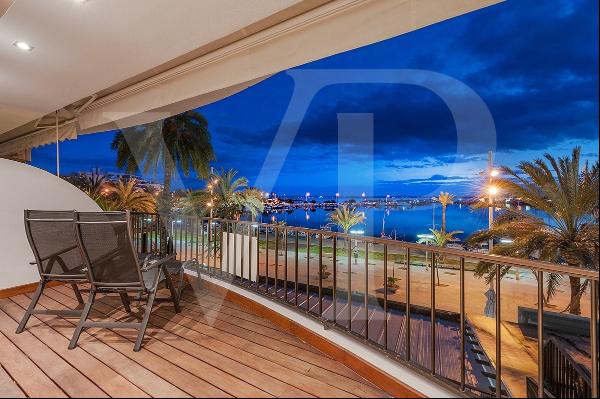 apartment in Puerto Alcudia with views of the bay