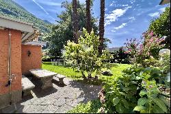 Fully renovated historic villa with large garden for sale in Arbedo