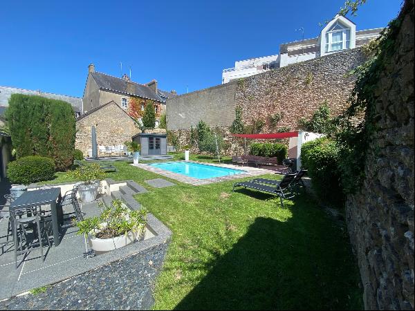 Port de Vannes, coeur de Vannes, Golfe du Morbihan, Maison de ville a louer avec…