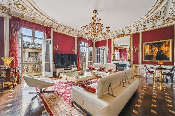 Trocadero - Reception apartment with Eiffel Tower view