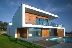 New modern design house with panoramic views