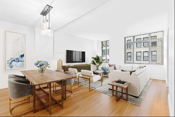 <p>Totaling nearly 1,700 square feet, apartment 5B is a spacious three-bedroom/three-bathr