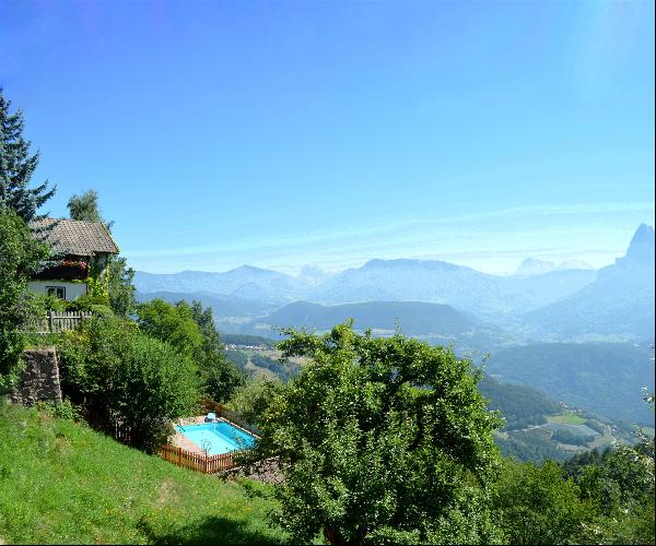 POOLSIDE ESCAPE WITH DOLOMITES VIEW