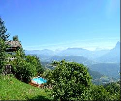 POOLSIDE ESCAPE WITH DOLOMITES VIEW