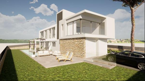 new villa with pool and sea views in Son Veri Nou
