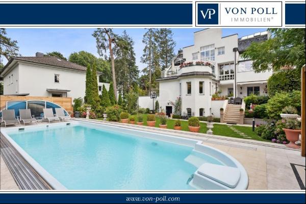 amazing villa with pool in a quiet and popular location