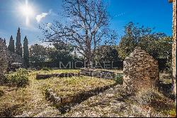 OLD PROVENCAL SHEPHERD TO RENOVATE - PANORAMIC VIEW - BUILDING LAND