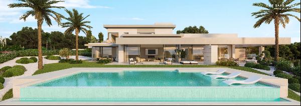 Villa 2. Exclusive residential villa in Sierra Blanca based on haute couture