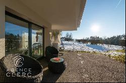 Annecy le Vieux, ground floor garden apartment with unobstructed mountains view