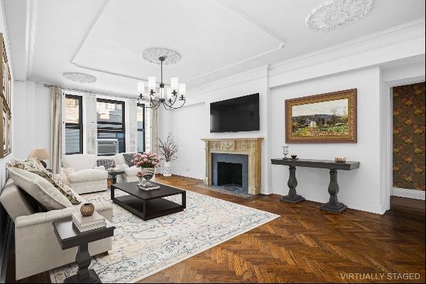 OPEN EXPOSURES to the EAST and WEST!Sophisticated 2-Bedroom, 2-Bath in prime Park Avenue l