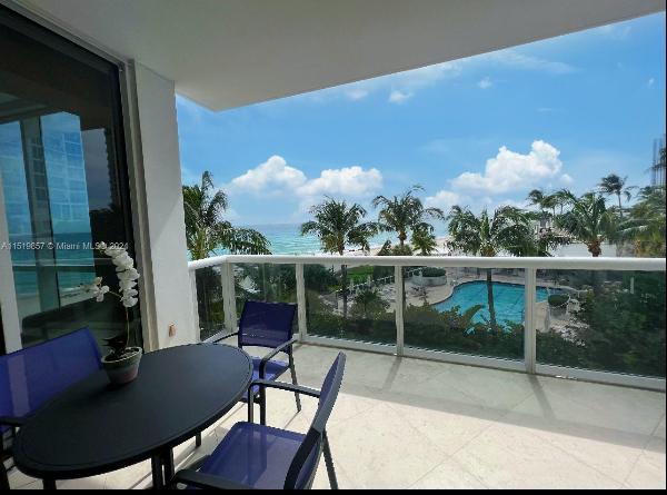 Located in a prime beachfront location and ready to move in, this 2-bedroom, 2.5-bath cond