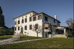 Elegant restored hillside villa with olive grove and outbuildings