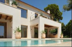 Modern, new construction villa for sale in Santa Ponsa, Majorca, Calvia 07180