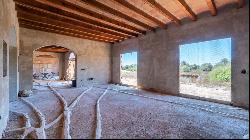 Huge country estate for sale, house under construction, Llucmajo, Llucmajor 07620