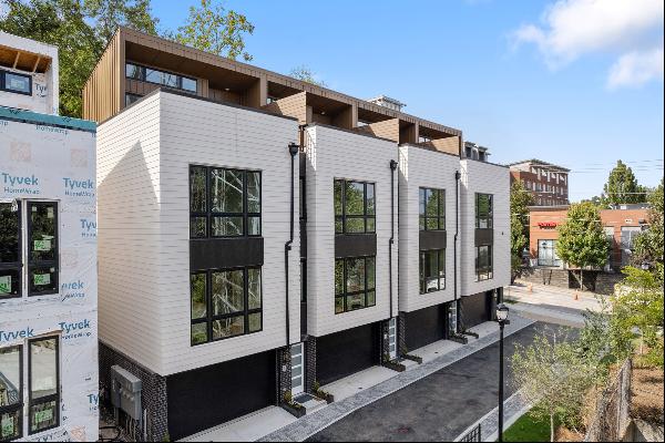 New Townhomes in West Midtown with Stunning Rooftop Terraces