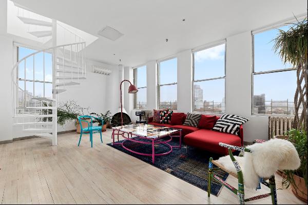 RARE OFFERING !- CROWN JEWEL PENTHOUSE LOFT with two bedrooms + +, with private exclusive 