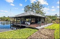 One-Of-A-Kind Bayfront Home With 200-Ft. Dock And Boat House