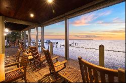 One-Of-A-Kind Bayfront Home With 200-Ft. Dock And Boat House