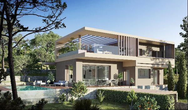 Mougins - Closed domain - new contemporary villa - high-end services.