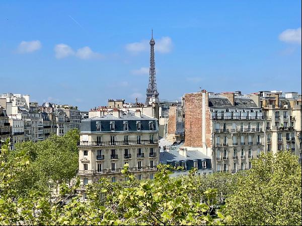 PARIS 7 - BRETEUIL SQUARE - TOP FLOORS - BALCONIES - EIFFEL TOWER VIEW