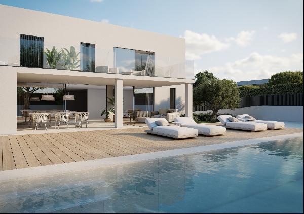 Brand new charming villa with vacational license in Nova Santa Ponsa, Mallorca