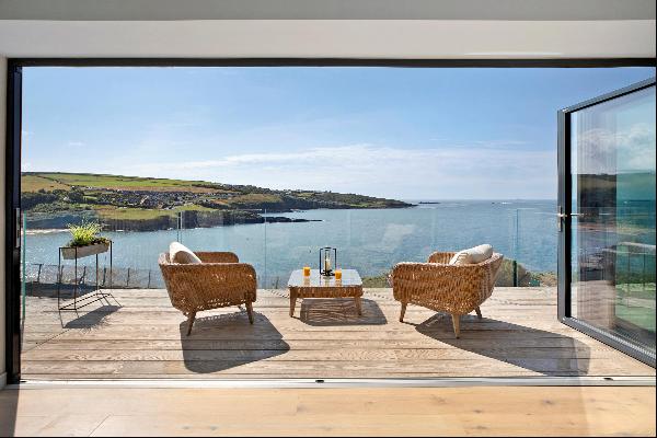 This beautifully finished, stunning new home with wonderful sea views is now ready for occ