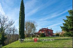 Umbria - RESTORED VILLA WITH GUESTHOUSE FOR SALE IN CITTÀ DI CASTELLO