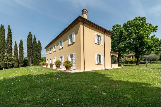 Charming villa with lake view and olive grove