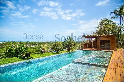Spacious house with a panoramic view in Caraíva