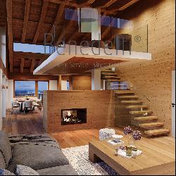 CHALET PROJECT WITH MOUNTAIN VIEW