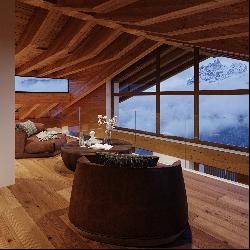 CHALET PROJECT WITH MOUNTAIN VIEW