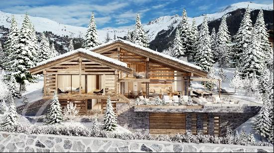 Chalet to renovate with views of the Rhone Valley