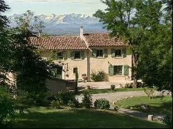 Renovated XVIIth century property with gites and swimming pool on 73 ha, breathtaking vie