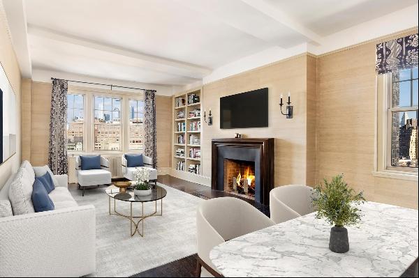 Bing and Bing:Welcome home to 302 West 12th ST, one of the top prewar condos in the West V
