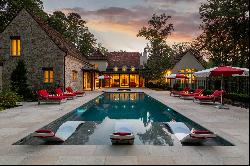 Stunning Custom Built European Estate with Resort-style Pool