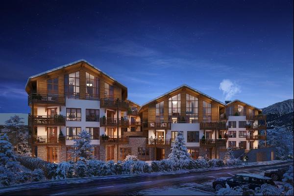 Exceptional apartment in a new development in Alpe d'Huez.