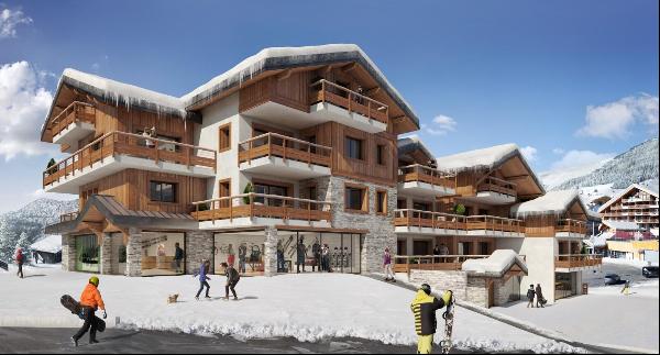 An intimate ski in/ski out residence in Alpe D'Huez.