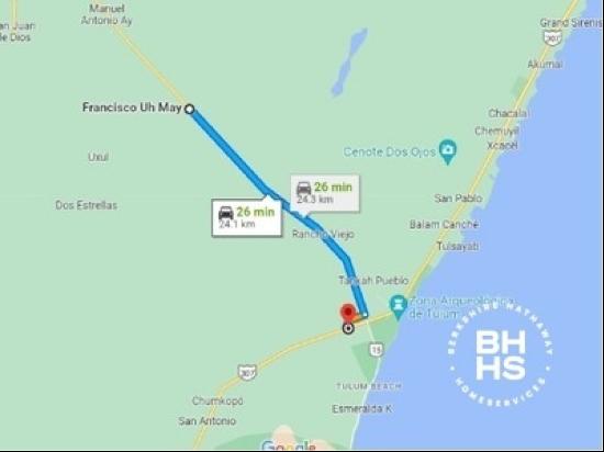 6068 - Land for Sale on the Road to Coba in Tulum Quintana Roo, Tulum 77760