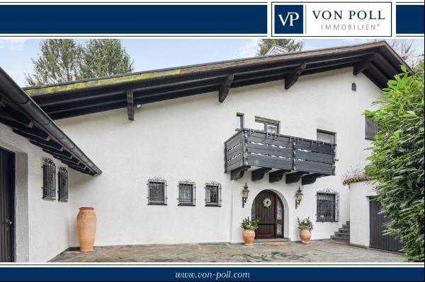 Exclusive charm: Unique villa in Homburg's best location with an enchanted garden paradise