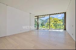 Modern apartment in Lugano with private garden for sale